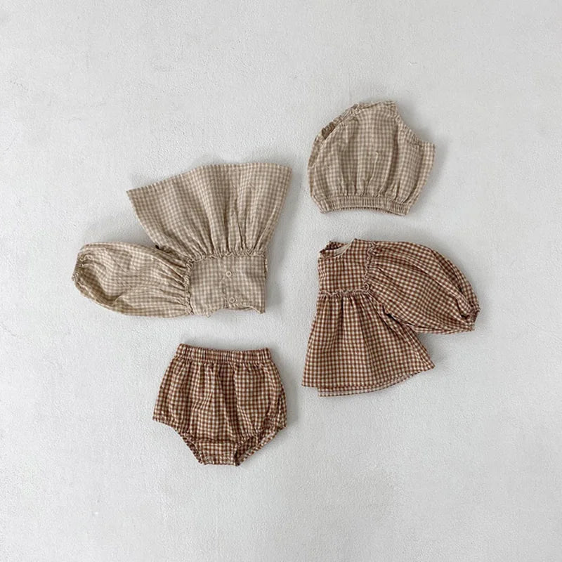 Charmigt Blus- och Bloomer Set för Toddlers