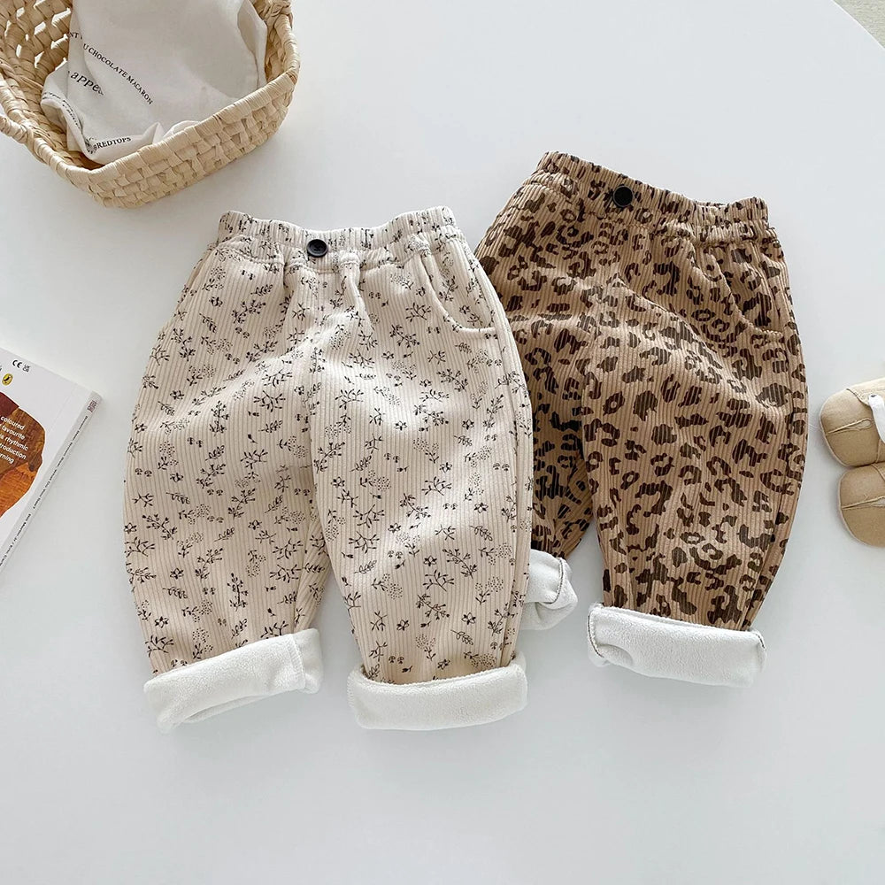 LEOPARD TROUSERS