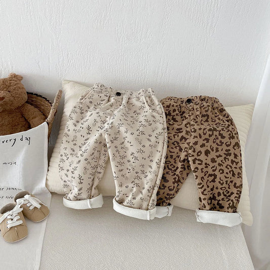 LEOPARD TROUSERS