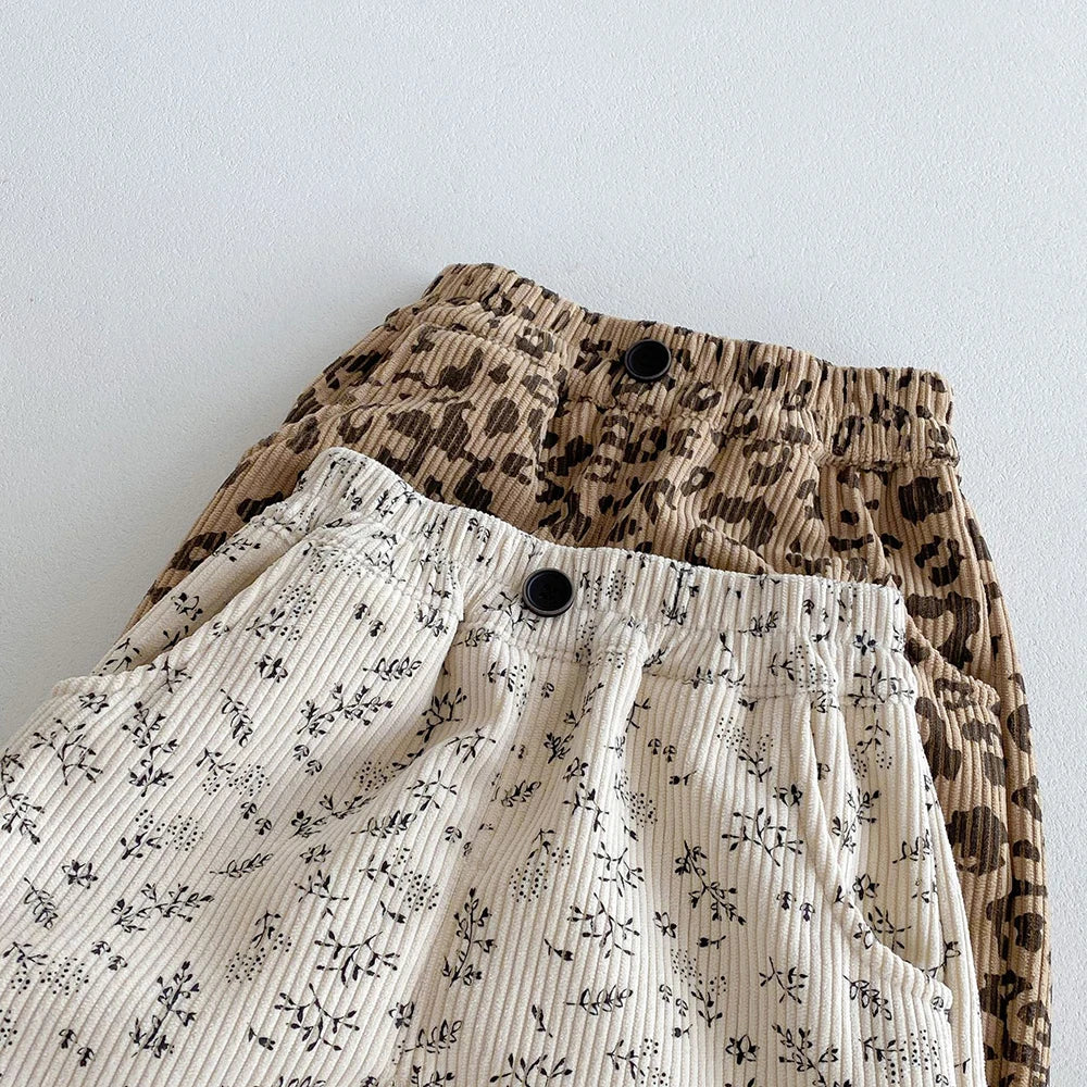 LEOPARD TROUSERS