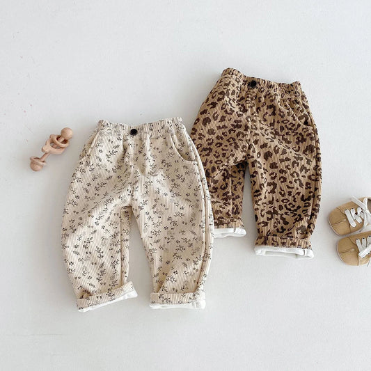 LEOPARD TROUSERS